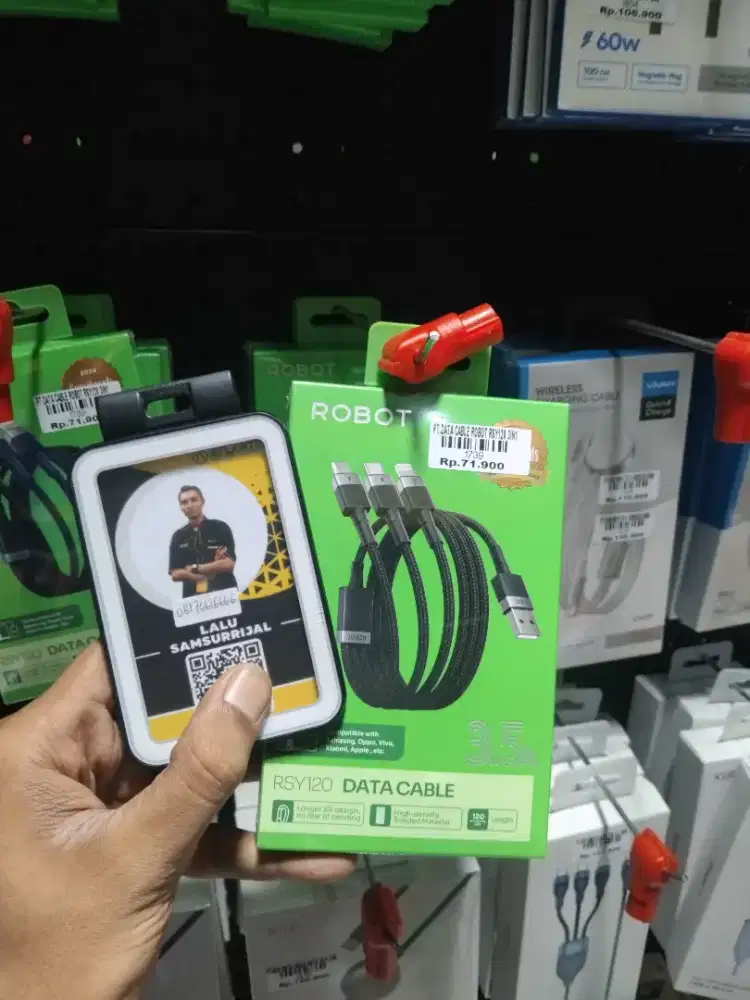 DATA CABLE ROBOT RSY0120 3IN1|ATLANTIS DAHSYAT