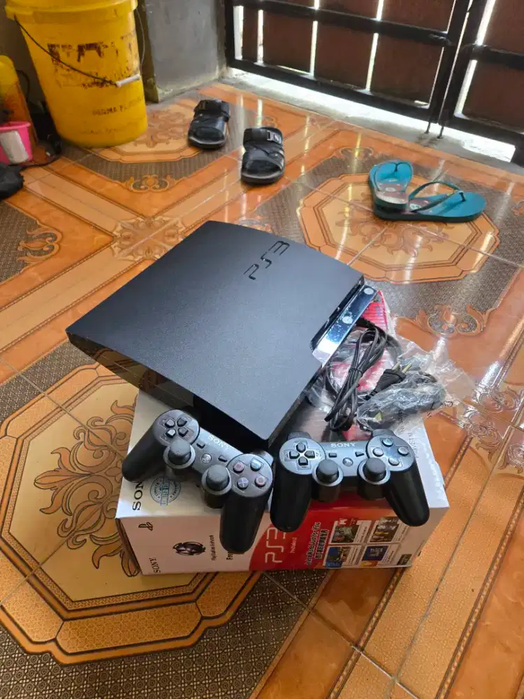 PS3 PS 3 PLAYSTATION 3 SERI 25 500GB MULUS LIKENEW FULLSET BISA TT