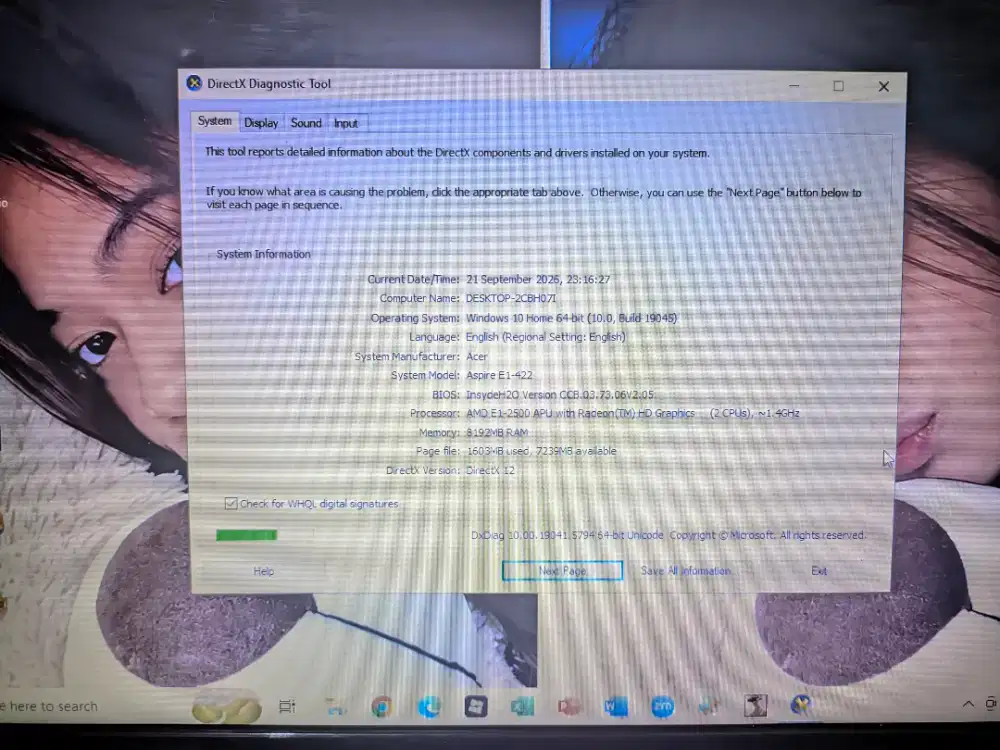 ACER ASPIRE E1-422