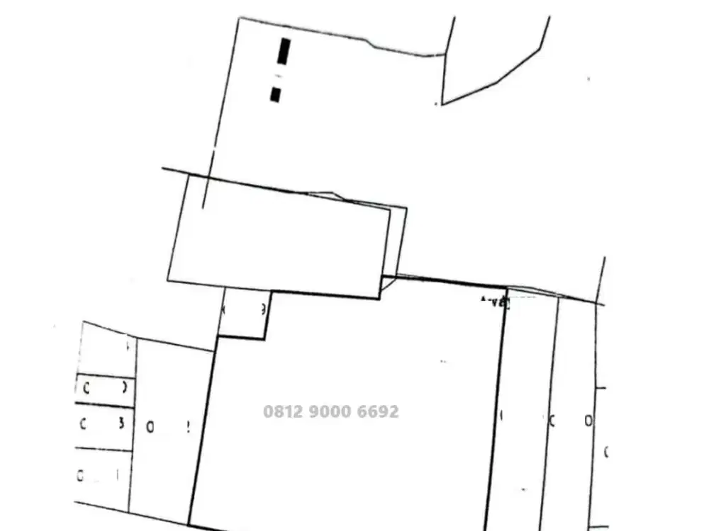 Jual Tanah Lahan Rajeg Sukamanah Tangerang 3227 m2 dekat Cadas Kukun