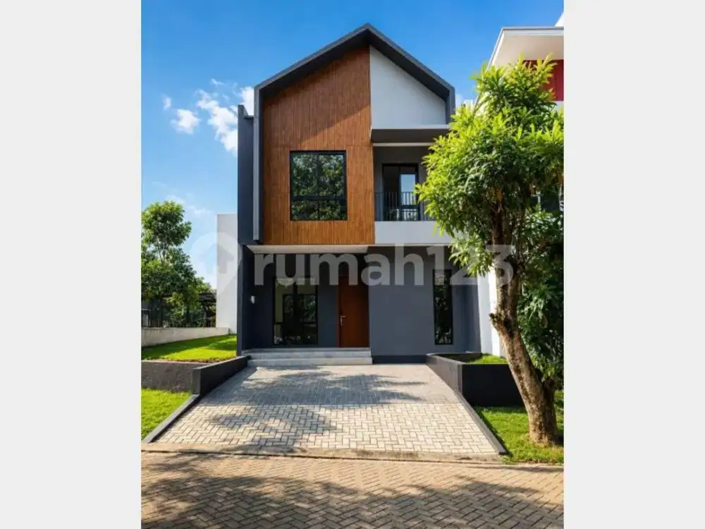Dijual Rumah +Halaman Luas di Cluster Delatinos BSD, Tangerang Selatan