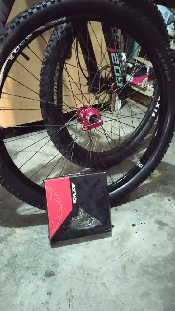 Velg rim sepeda araya & sproket oxo 9's