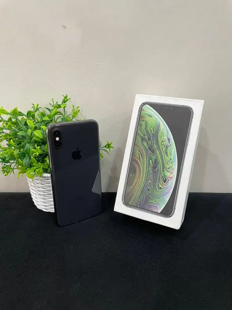 IPhone XS 64GB Gray mulus Fullset BH 98% 3Utool 98 Sinyal Permanent