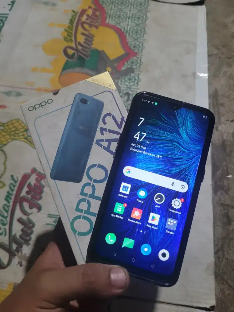 Oppo A12 Ram 3/32Gb Hp & dus