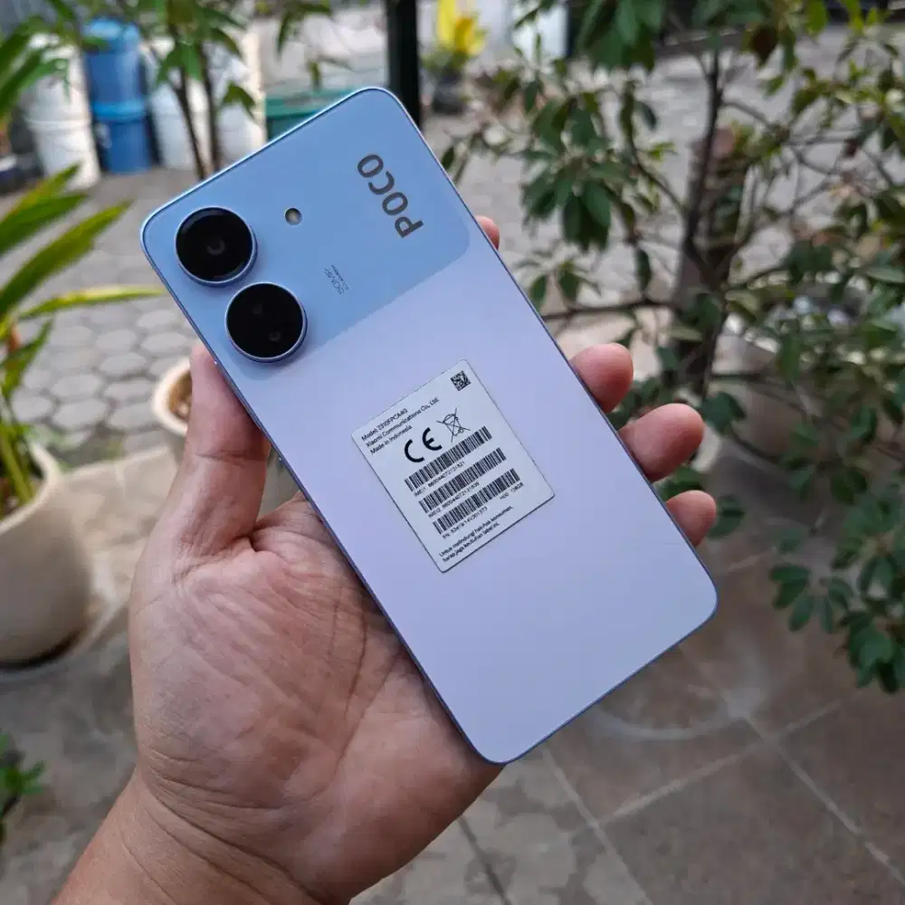 Poco C65 6/128GB bekas garansi resmi