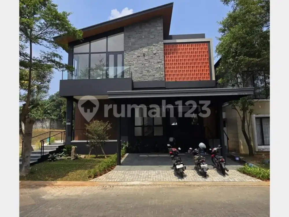 Rumah Modern Contemporary Semi Furnished Eminent Illustria BSD