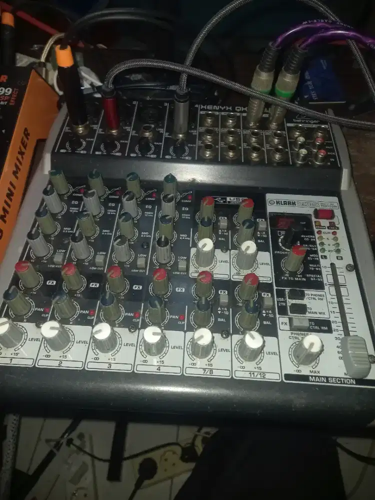Alat live streaming Mixer lengkap