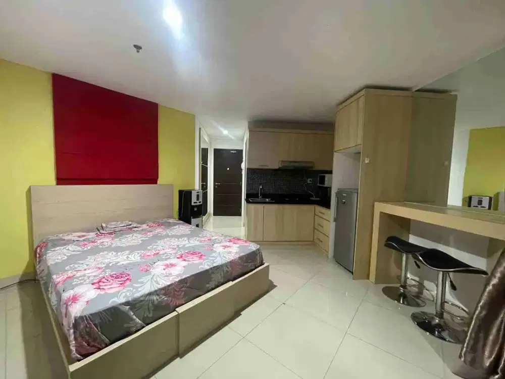 Apartemen Studio Big Size Tamansari Semanggi - Minimal 6 Bulan Sewa - Lokasi Gatot Subroto Karet Semanggi Jakarta Selatan