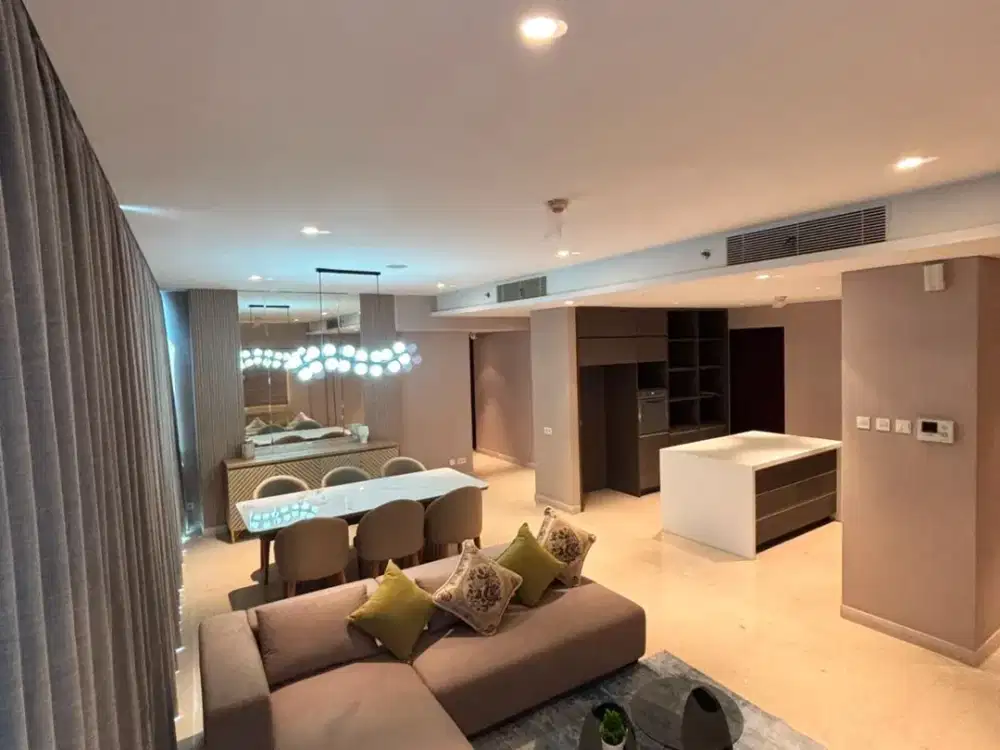 Disewa Apartemen Casa Domaine 3BR Furnish uk 168m at Jakarta Selatan