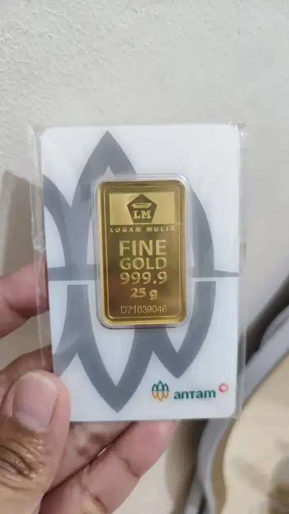 Antam Logam Mulia 25gr