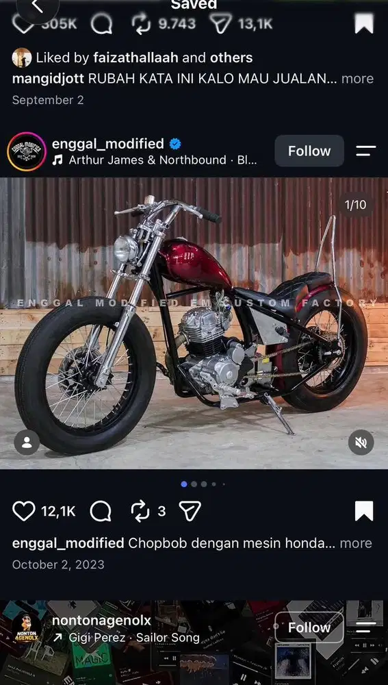 Chopper Basic Honda tiger