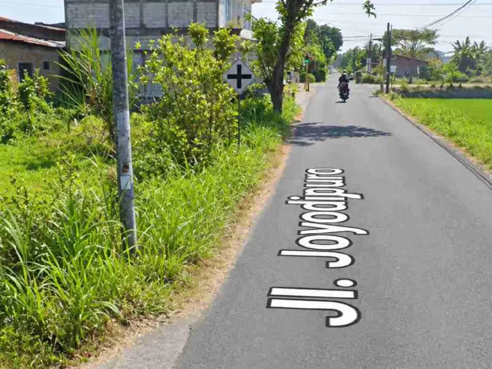 Tanah Luas 390 Lebar 40 Jalan Aspal Bantul Yogya