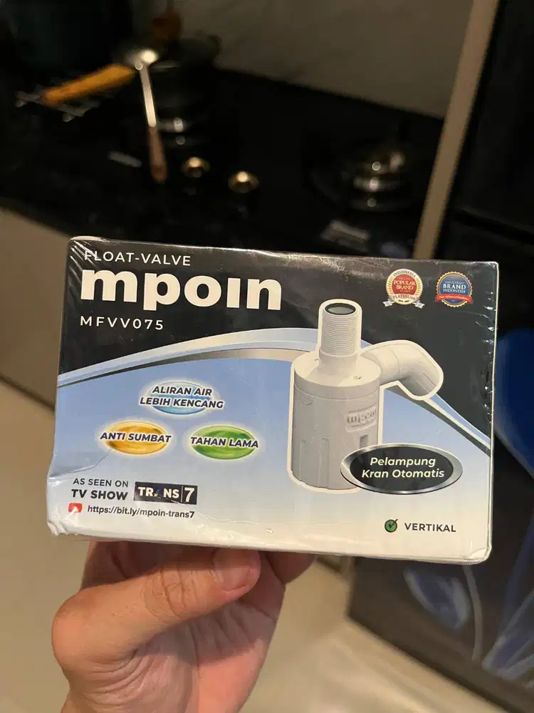 Pelampung Toren Tandon Tangki Air Kran Otomatis MPOIN 3/4 inch Float-V