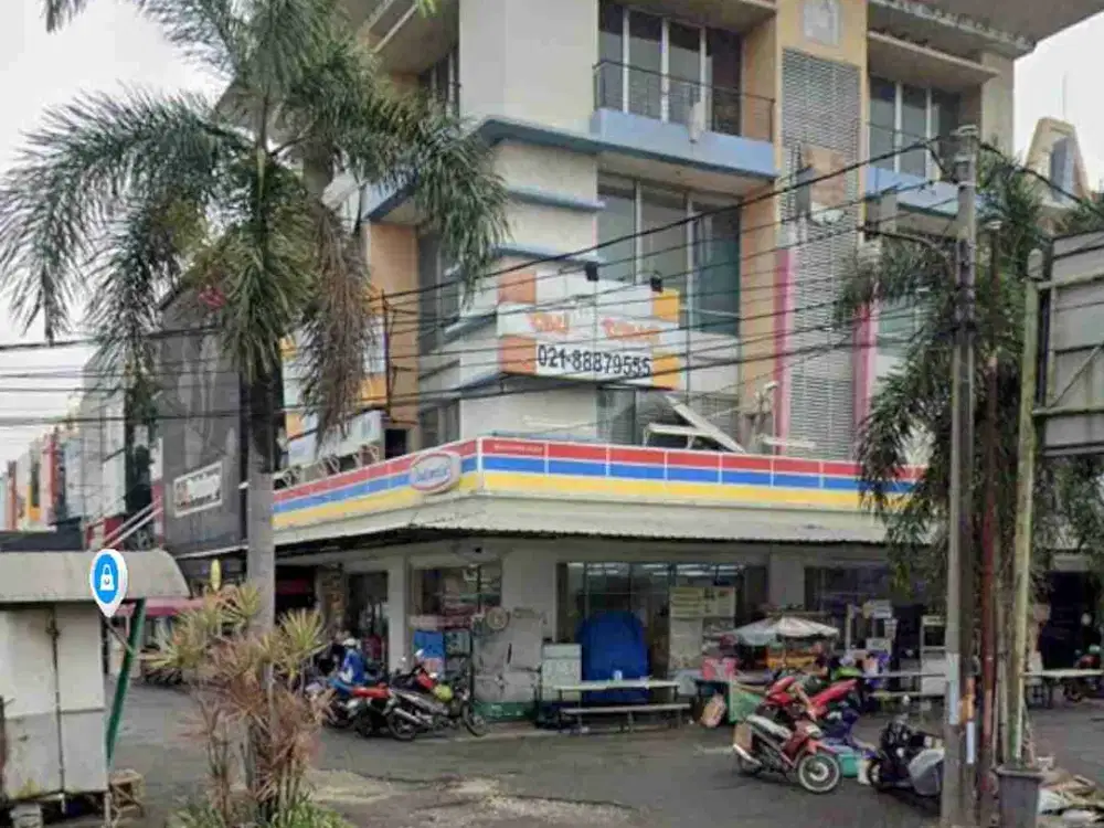 Jual ruko Hoek beserta usahanya di Boulevard hijau, harapan indah  Bekasi