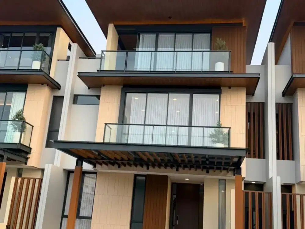 Rumah Modern di Gading Serpong, Harga 37M-An Lebar 7 dan 9, 4 Kamar Tidur, 3 Lantai