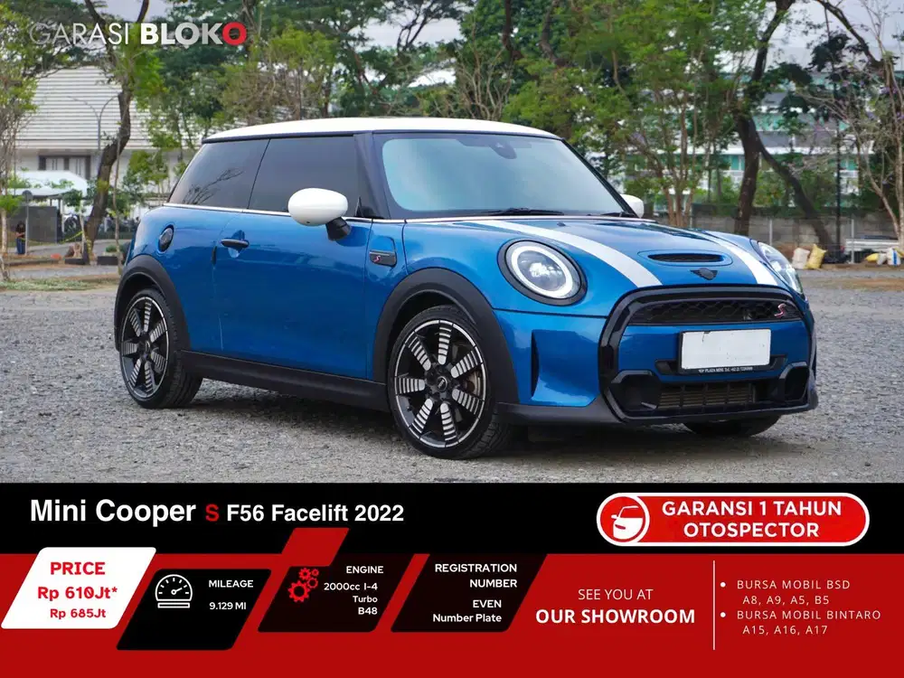 Odo 9rb - Mini Cooper S F56  Facelift B48 2022 / 2023