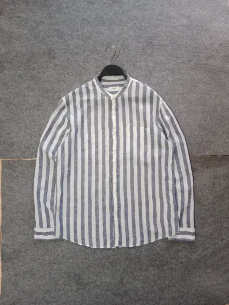 Kemeja sanghai salur TOPTEN size L