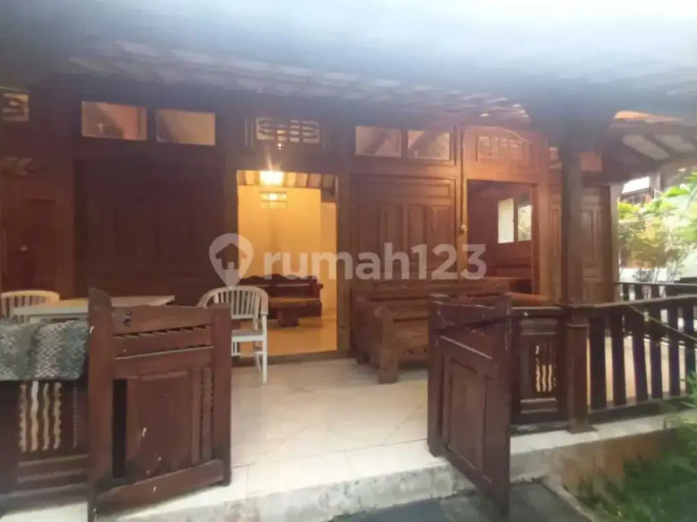 Villa Joglo 2 Kamar Tidur Dekat Ke Pantai Kedungu Tabanan Bali