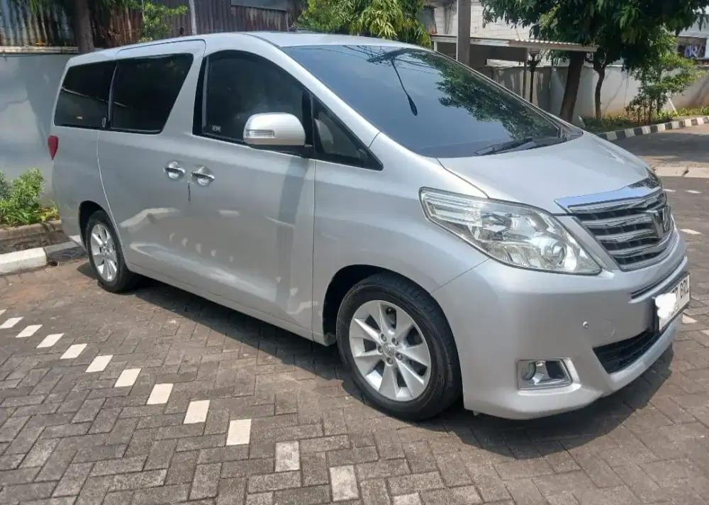 Dijual [CASH] Alphard 2.4 G ATPM 2012 pemakaian 2013