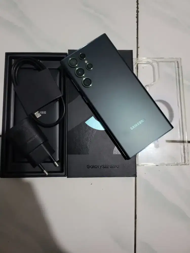 samsung S22 Ultra Ram 12/256 GB ex inter imei resmi beacukai