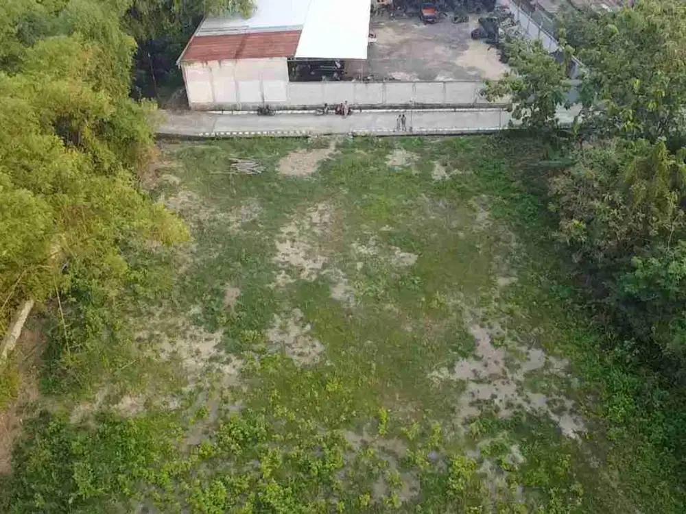 tanah kos pinggir jl kampung di Masaran