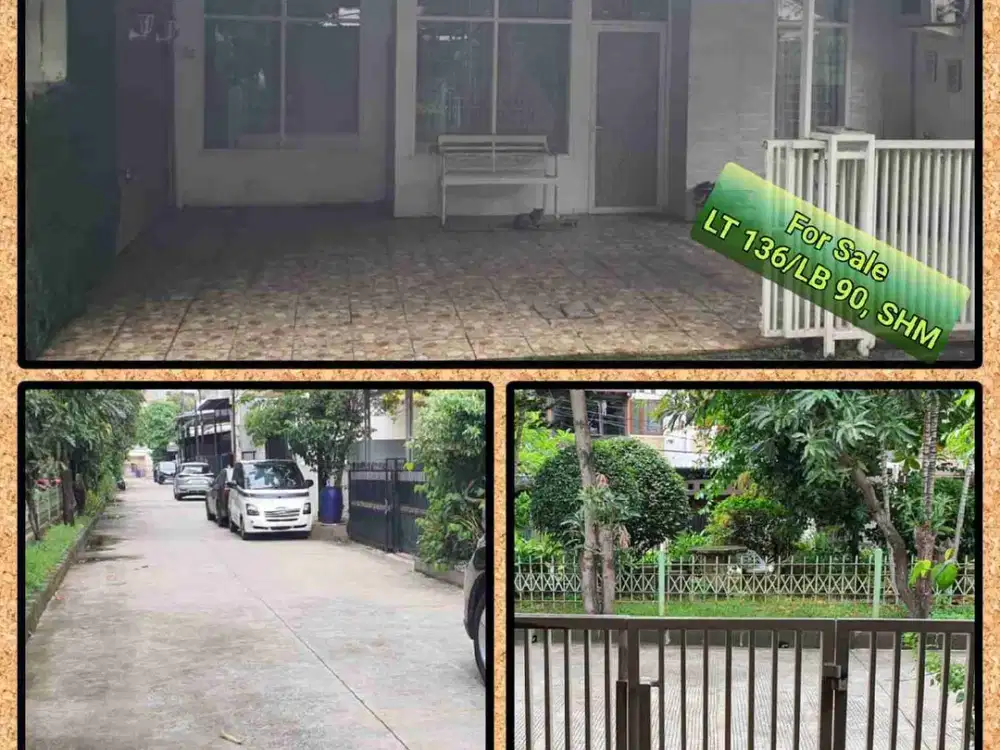 Dijual Rumah daerah belakang Mall Kelapa Gading, hitung tanah, di kelapa lilin kelapa gading