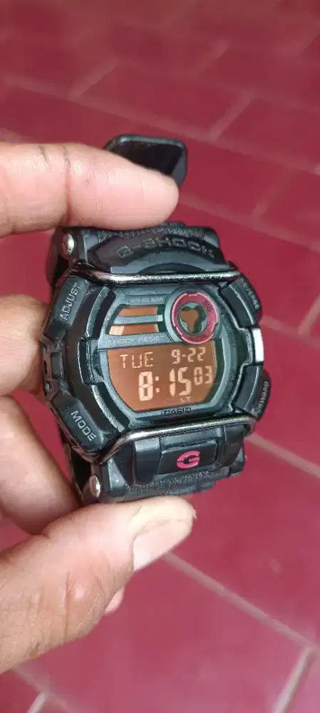Mahar jam gshock gd-400 original