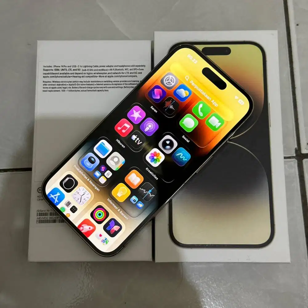 IPhone 14 pro 128gb gold