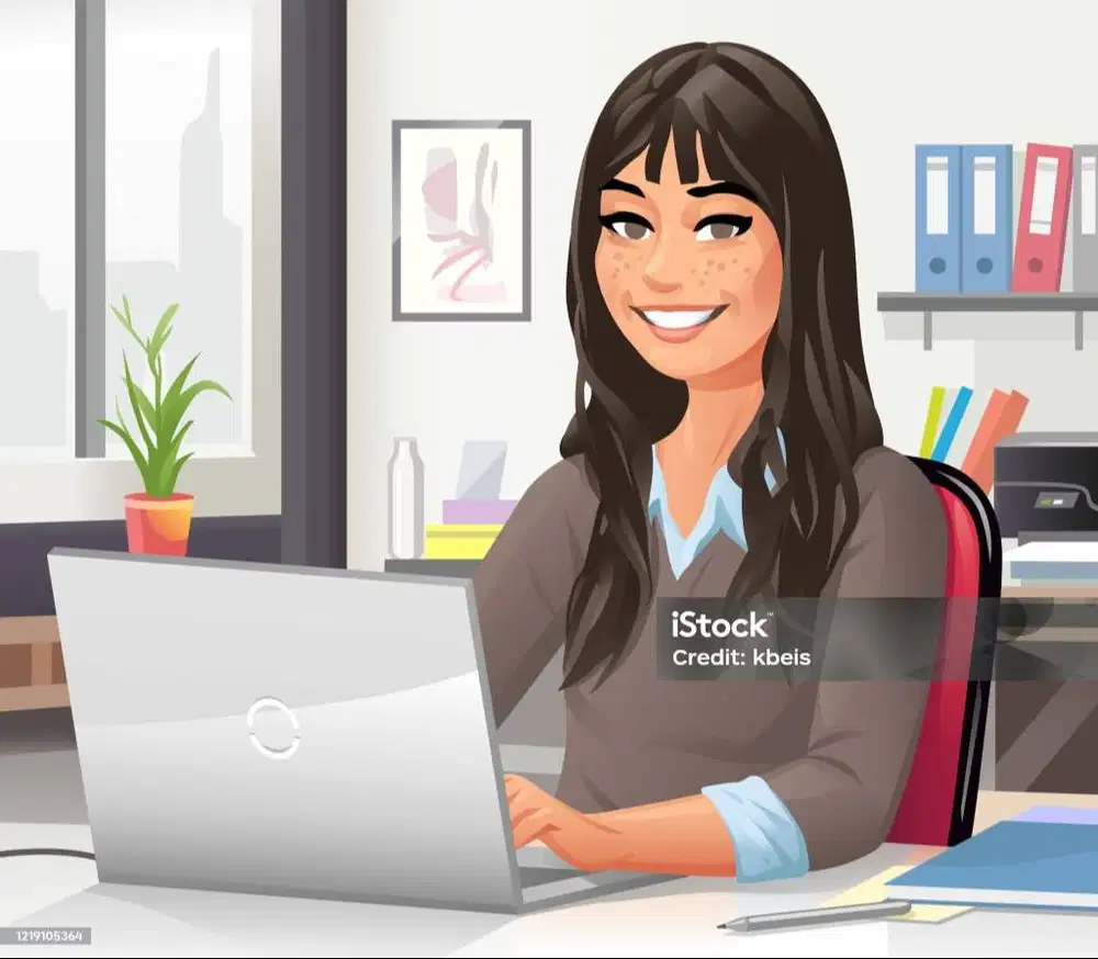 Dibutuhkan Freelance Wanita Single Bisa Komputer dan Mau Belajar