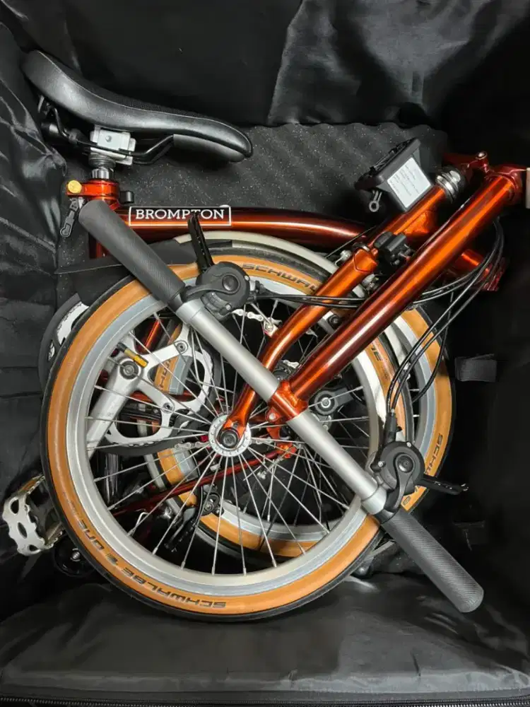 Brompton S6L FLAME LACQUER GOOD !!!