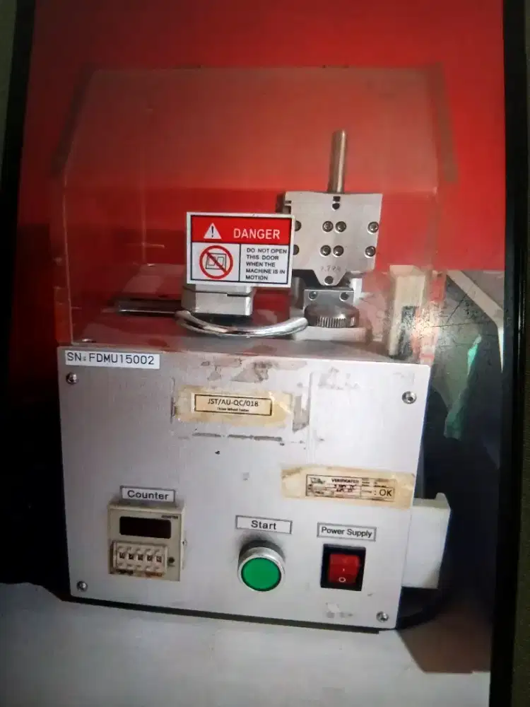 Dijual,Three wheel tester( smart card physical testing machine)