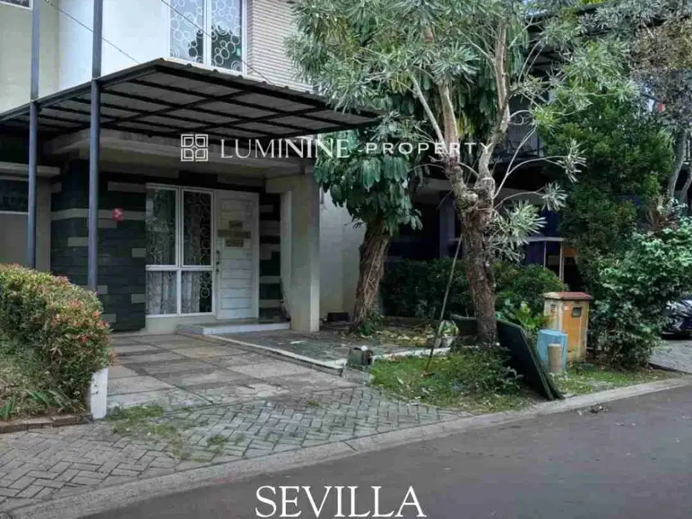 DIJUAL RUMAH DI CLUSTER SEVILLA BSD CITY, TANGSEL