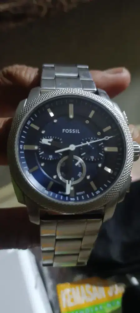Mahar jam fossil original tali masi ori bawwan