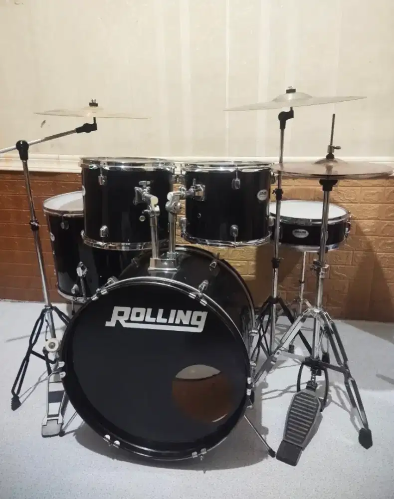 Drum set ROLLING komplit Simbal