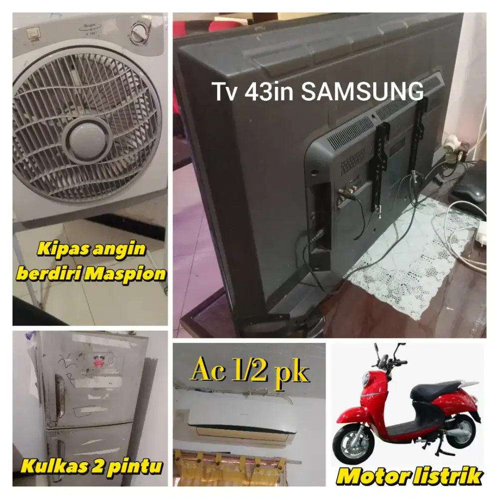 Jual BORONGAN BANTING HARGA Termasuk televisi dan lain lain