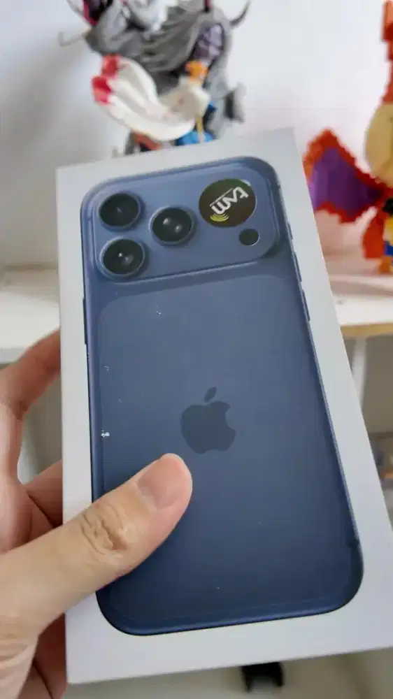 Iphone 17 pro deep blue 256 segel box