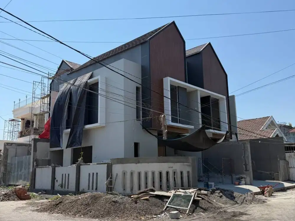 3 unit - Rumah Baru di Dharmahusada Indah Barat Tipe Hoek