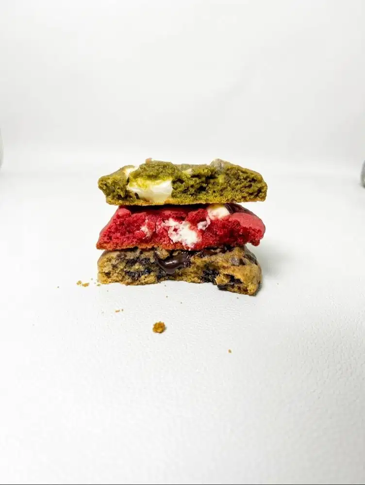 Soft Cookies Premium Lumer di Mulut – Original, Matcha & Red Velvet!