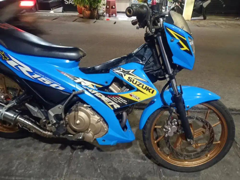 Satria Fu biru murce
