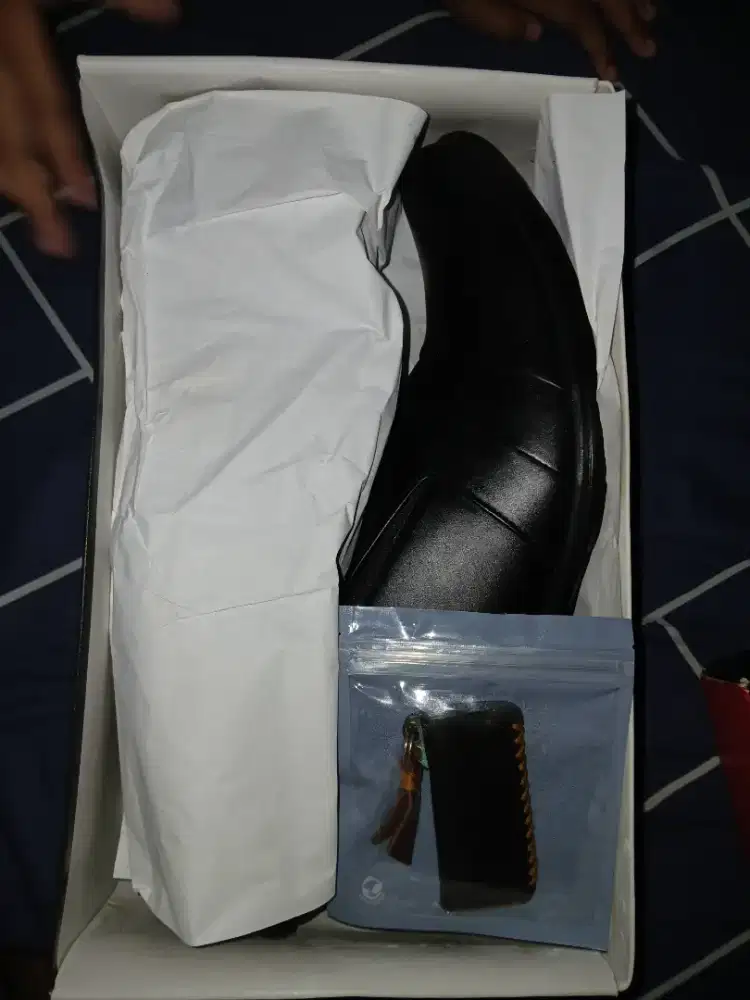 Sepatu Kulit Sintetis Pria BIGSIZE No43