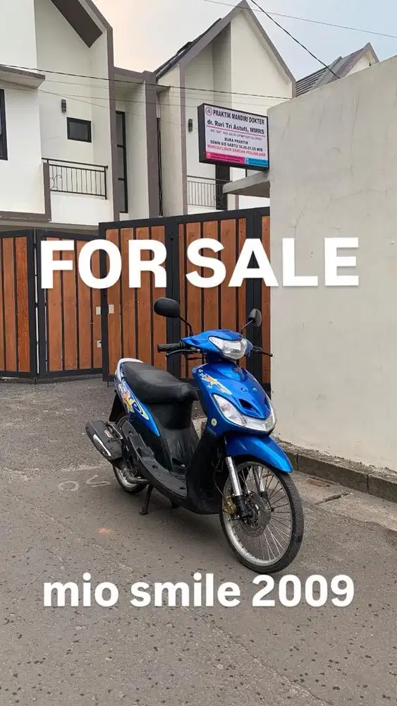 Jual motor mio smile 2009