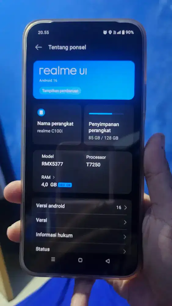 Hp realme c100i