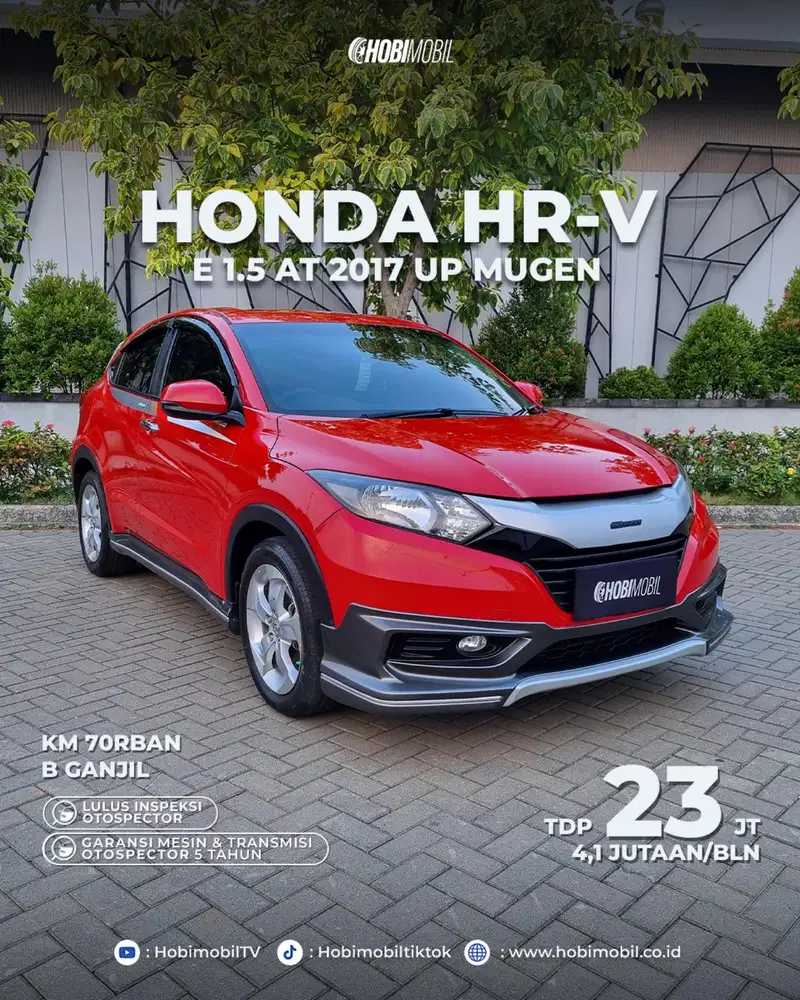 Hrv e Mugen at 2017 garansi mesin 5 tahun