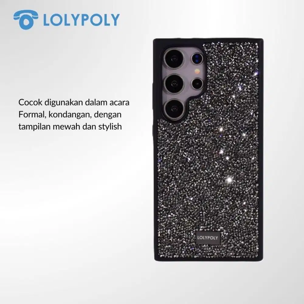 Casing samsung S25 ultra Lolypoly Crystal Diamond