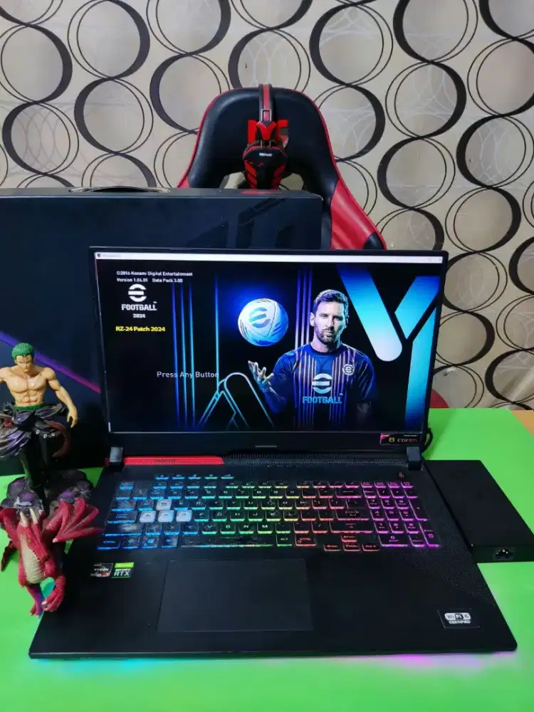 Laptop Gaming Asus ROG Strix G713GE VGA Nvidia RTX Siap Rendering
