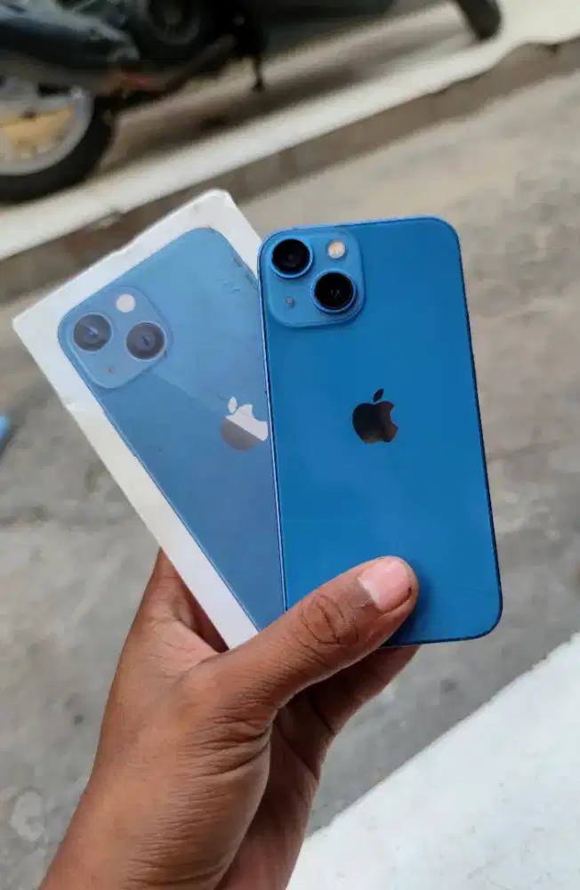 Iphone 13 mini 128gb fulset minus lupa sandi pin