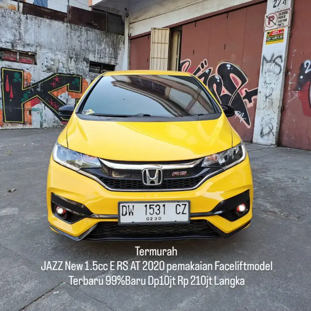 Jazz New 1.5cc E RS Manual 2020 / 2018 Faceliftmodel Blackontop Langka