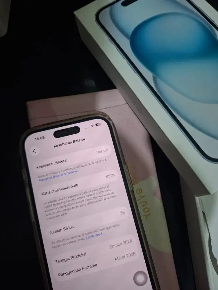 Jual rugi Iphone 15 masih baru