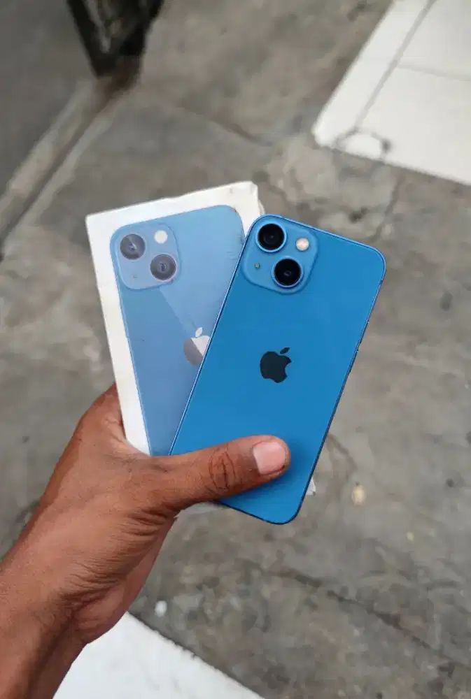Iphone 13 mini 128gb fulset minus lupa sandi pin