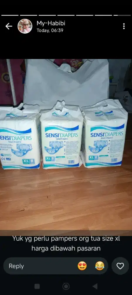 Adult pampers ukuran XL